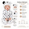 D_820588-MCO116624831899_082026-O.jpg Disfraz Bebé Animales Pijama Disfraces Animalitos Niños Blanco 18 A 24 Meses