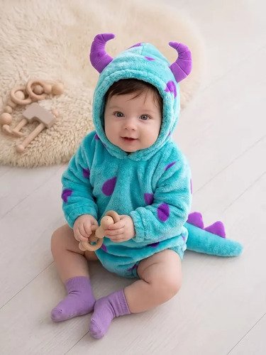Disfraz Sullivan De Monsters Inc. Para Bebé Disfraces Cute Agua 6 Meses