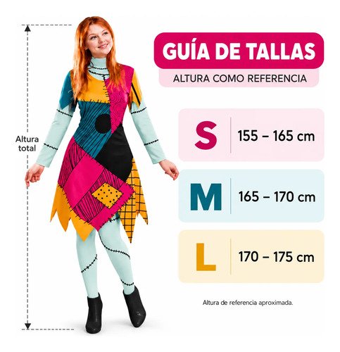 Disfraz de Sally para mujer – El extraño mundo de Jack