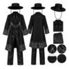 D_867185-MCO116289240698_092026-O.jpg Disfraz Jinu Yinu Kpop Cosplay Niños Demon Hunters Negro 140 Cm
