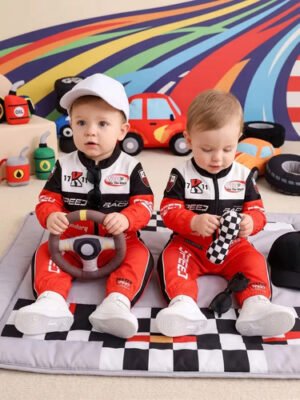 Disfraz Bebe Cars Piloto De Carreras Formula 1 Disfraces Rojo 18 A 24 Meses