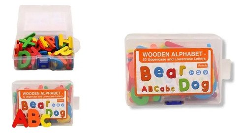 Letras En Madera Abecedario Madera Móvil Letras En Madera