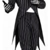 Disfraz de Jack Skellington para hombre – traje de rayas con colas