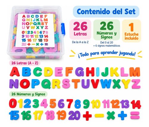 Set De Letras En Madera Mayus-minus Abecedario Movil